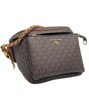 Сумка поясная Michael Kors коричневая