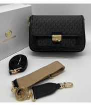 Сумка Michael Kors канва черная