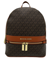 Рюкзак Michael Kors коричневый с рыжим