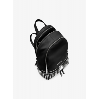 Michael Kors рюкзак c серебряными заклепками черный 