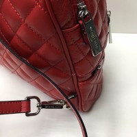 Женский рюкзак Michael Kors RHEA cтеганый красный женский