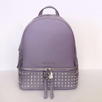 Рюкзак MICHAEL MICHAEL KORS фиолетовый с серебряными заклепками  Rhea