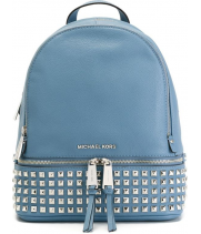 Рюкзак MICHAEL MICHAEL KORS c заклепками голубой Rhea