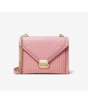 Сумка MICHAEL KORS Whitney на цепочке розовая 