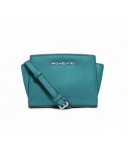 Женская сумка MICHAEL MICHAEL KORS SELMA MINI бирюзовая 